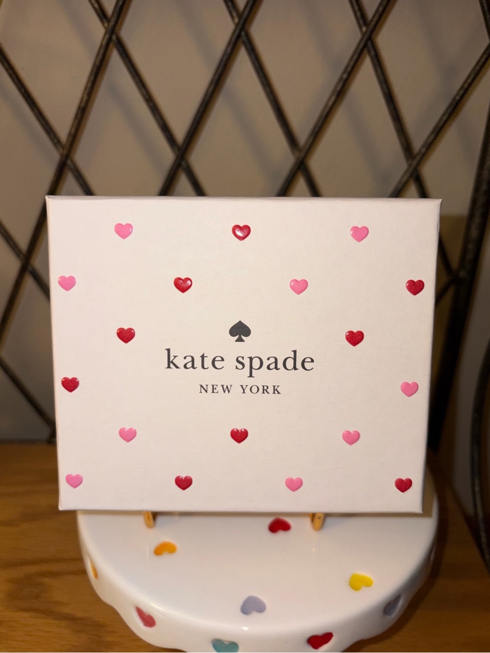 Kate Spade “Flower” Card Case Nwt
